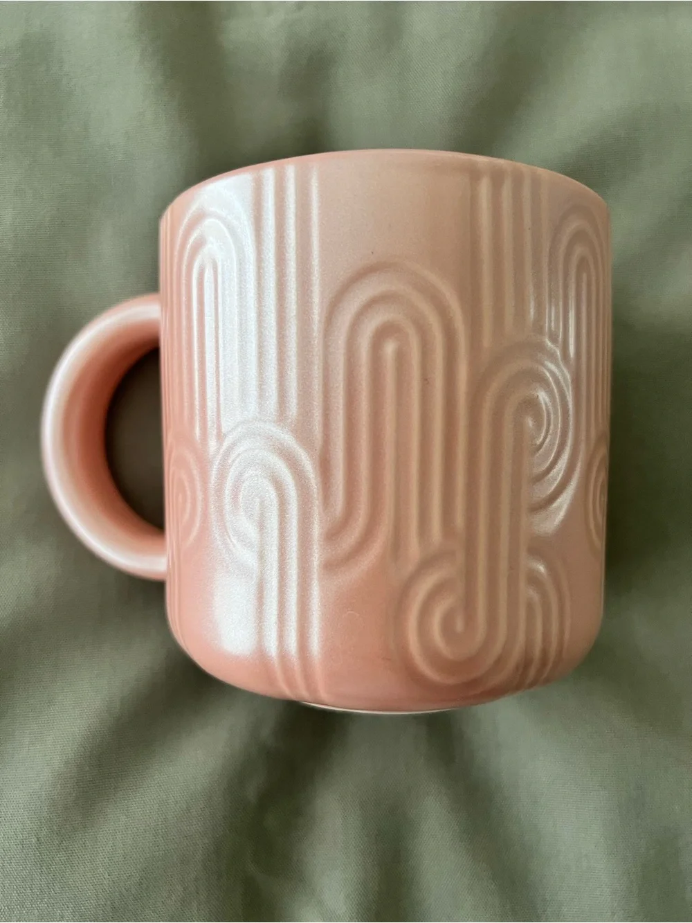 Starbucks 2024 Spring Collection Pastel Pink Ceramic Mug